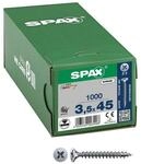 SPAX Universalschrauben Z2 Senkkopf WIROX 3,5 x 45 mm 1000 St&uuml;ck