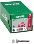 SPAX Universalschrauben Z2 Halbrundkopf WIROX 4 x 20 mm 1000 St&uuml;ck