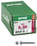 SPAX Universalschrauben T20 Halbrundkopf WIROX 5 x 30 mm 500 St&uuml;ck
