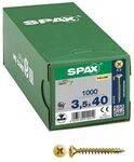 SPAX Universalschrauben Z2 Senkkopf YELLOX 3,5 x 40 mm 1000 St&uuml;ck