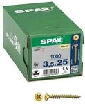SPAX Universalschrauben Z2 Senkkopf YELLOX 3,5 x 25 mm 1000 St.