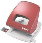 Leitz Locher &raquo;5005 NeXXt&laquo; rot, 10.4x10.3x13.7 cm