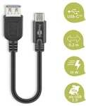 goobay USB-C auf USB-A Adapter 0,2 m