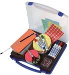 Franken Moderationskoffer &raquo;Mini&laquo; UMKM blau, 31 cm