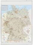 Franken Deutschlandkarte &raquo;KA300D&laquo; grau