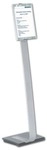 Durable Infost&auml;nder A4 &raquo;Info Sign 481223&laquo; grau, 118 cm
