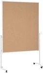 Magnetoplan Moderationswand Kork 120/150 cm braun, 198 cm