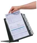 Durable Sichttafelst&auml;nder &raquo;Vario&reg; Table 10 557001&laquo; schwarz, 27.5x39.5x1.6 cm
