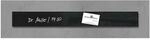 Sigel Glas-Magnettafel &raquo;artverum&reg;&laquo; 12,0 x 78,0 cm schwarz schwarz