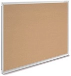 Magnetoplan Kork-Pinnwand 60 x 45 cm braun