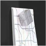 Sigel Glas-Magnettafel &raquo;Artverum&laquo; schwarz