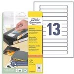 Avery Zweckform 325er-Pack Video-Etiketten &raquo;L4746REV-25&laquo; wei&szlig;