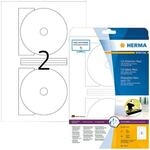 Herma 50er-Pack permanent haftende CD-Etiketten (kleine &Ouml;ffnung) &raquo;5115&laquo; wei&szlig;