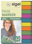 Sigel Haftmarker &raquo;Transparent&laquo; HN617 50 x 6 mm transparent, 5x0.6 cm