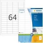 Herma 12800er-Pack Premium-Klebeetiketten &raquo;4607&laquo; wei&szlig;