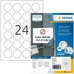 Herma 2400er-Pack abl&ouml;sbare Etiketten &raquo;4476&laquo; (100 Blatt) wei&szlig;