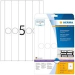 Herma H&auml;ngeordneretiketten 34,0 x 297,0 mm 125 St&uuml;ck wei&szlig;