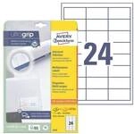 Avery Zweckform Universal Klebeetiketten &raquo;6172&laquo; 600er Pack + 120 EXTRA wei&szlig;