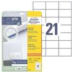 Avery Zweckform &raquo;6174&laquo; rechteckige Etiketten 70x43.3 mm 525 St&uuml;ck + 105 St&uuml;ck