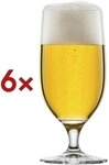 Zwiesel Glas 6x Biertulpe Bierglas &raquo;Mondial&laquo; 410 ml transparent, 17 cm