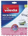 Vileda Sp&uuml;lschwamm &raquo;Microfibre&laquo;, 17 cm