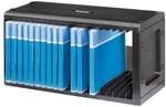 Hama CD-Rack f&uuml;r 20 CDs schwarz schwarz, 28.9x15.7x12.5 cm