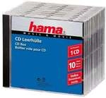 Hama CD/DVD/Blu-ray-Leerh&uuml;llen &raquo;Jewelcase&laquo; transparent, 14x12.4x10.4 cm