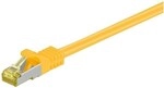 goobay RJ-45 Netzwerkkabel 10.0 m gelb