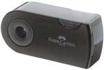 Faber-Castell Doppelanspitzer-Dose schwarz, 3.2x7x2 cm