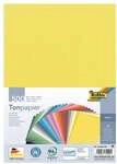 folia Tonpapier 130 g/m&sup2; 25 Farben A4 500 Blatt rot