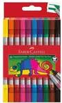 Faber-Castell (Schule) 10er-Pack Doppelfasermaler