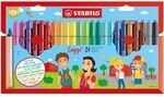 Stabilo Filzstifte &raquo;Cappi&laquo; Etui (24 St&uuml;ck) lila