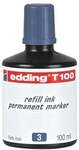 Edding Nachf&uuml;lltinte f&uuml;r Permanentmarker &raquo;T100&laquo; blau
