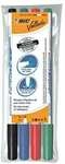 BIC 4er-Pack Whiteboard Marker &raquo;Velleda 1721&laquo; schwarz