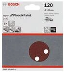 BOSCH Schleifbl&auml;tter &raquo;C430 Expert for Wood and Paint&laquo; K&ouml;rnung 120 5 St&uuml;ck braun