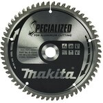 makita Kreiss&auml;geblatt &raquo;B-33283&laquo; 190,0 mm 60 Z&auml;hne grau