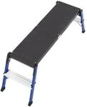Krause Arbeitsplattform &raquo;MONTO StepTop&laquo; 2 Stufen grau, 40x110x15 cm