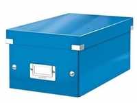 Aufbewahrungsbox für DVD »Click & Store 6042« blau, Leitz, 20.6x14.7x35.2 cm