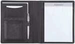 Alassio Schreibmappe &raquo;Bormio&laquo; schwarz, 18.5x23x2 cm