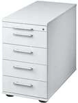HAMMERBACHER Standcontainer &raquo;O-Line&laquo; grau, 42.8x76x80 cm