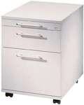 HAMMERBACHER Rollcontainer &raquo;X-Line&laquo; mit H&auml;ngeregistratur grau, 43x59x55 cm