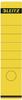 Selbstklebende Ordnerrücken-Etiketten »1640« gelb, Leitz, 8 cm