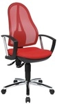 Topstar B&uuml;rostuhl &raquo;Open Point P Plus&laquo; mit Armlehnen rot