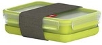 emsa Lunchbox mit Teller &raquo;CLIP & GO&laquo; 1,2 L gr&uuml;n, 22.5x6.3x16.3 cm