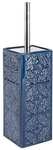 Wenko WC-Garnitur &raquo;Cordoba&laquo; blau, 9.5x35 cm