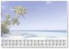 Schreibunterlage »Beach« HO470 mit Kalendarium für 2024/25/26 blau, Sigel