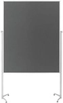 Magnetoplan Moderationswand &raquo;evolution plus&laquo; Filz 120/150 cm grau, 210 cm