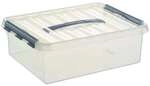 sunware Aufbewahrungsbox &raquo;Q-line&laquo; 1 St&uuml;ck 10.0 L transparent, 12x30 cm