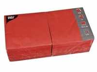250er-Pack Servietten rot, Papstar, 33x33 cm