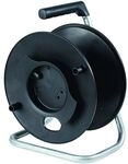 as-Schwabe Kabeltrommel Universal Leer schwarz schwarz, 23x23 cm